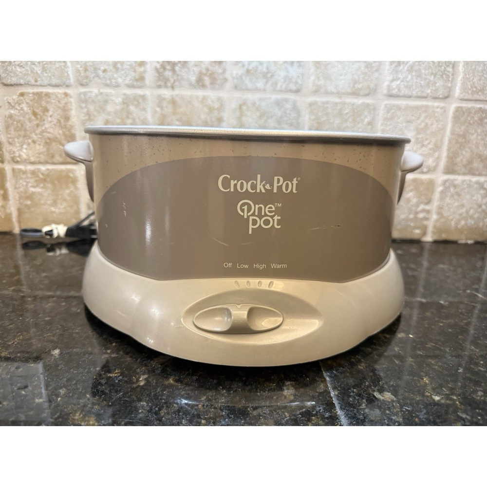 Crock Pot Versaware One Pot Slow Cooker Model SCRA501 Beige Replacement Base